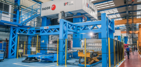 Hot stamping line