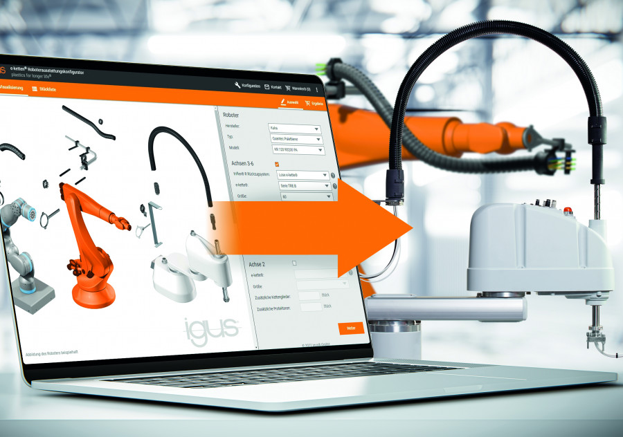 Herramienta online QuickRobot igus