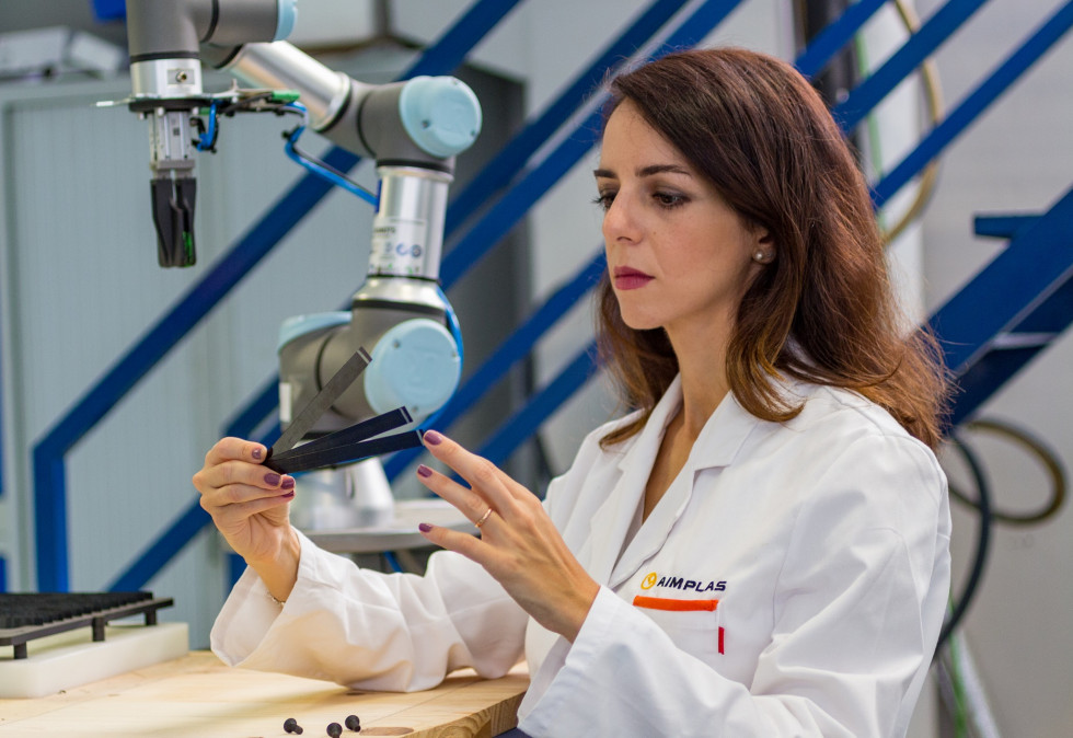 Proyecto Sparta AIMPLAS aviación Rocío Ruiz