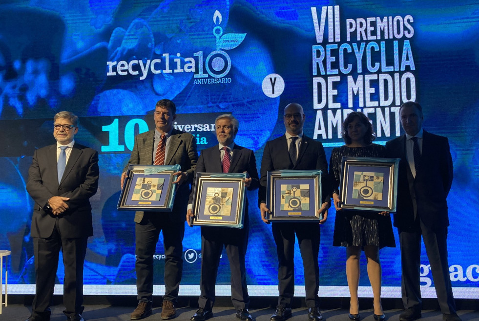 17.11.2022 Foto de familia VII Premios Recyclia de Medio Ambiente