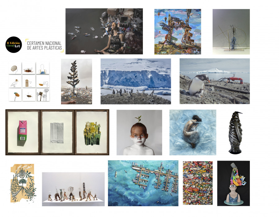 Mosaico obras finalistas CirculArt 2022 23