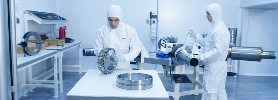 CON CMZ lathes under clean room conditions