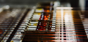 Low carbon copper winding wire in production. Image Dahrén