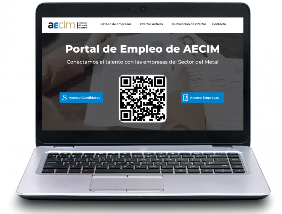 Portal de empleo AECIM