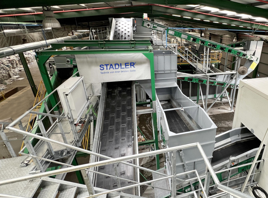 Photo 01 Centro de Triagem do Oeste sorting plant constructed by STADLER