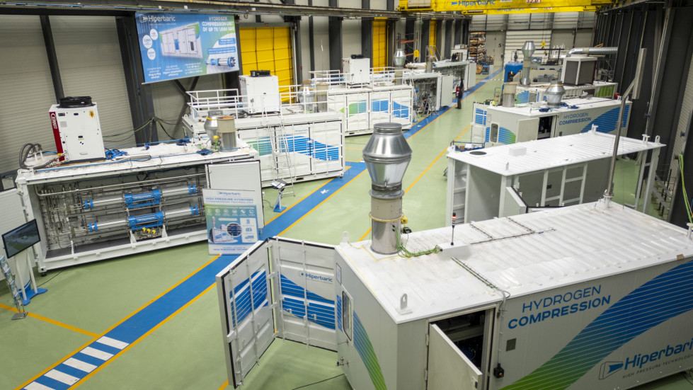 HIPERBARIC FACTORY HYDROGEN COMPRESSION
