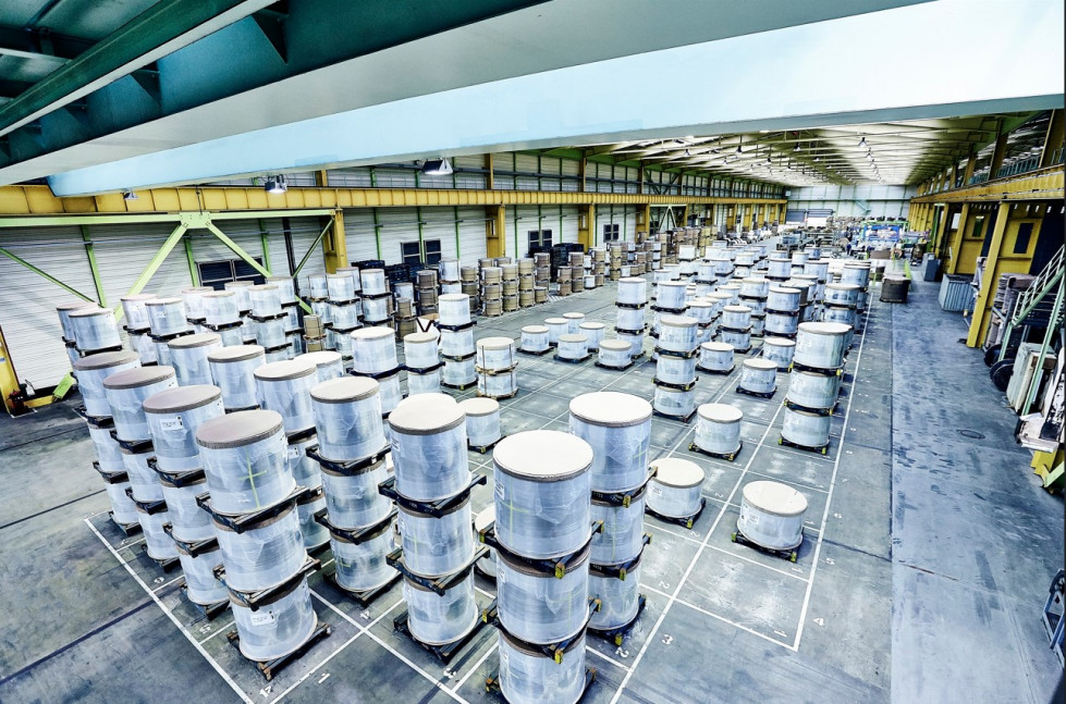Thyssenkrupp Rasselstein warehouse